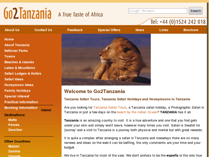 www.go2tanzania.co.uk