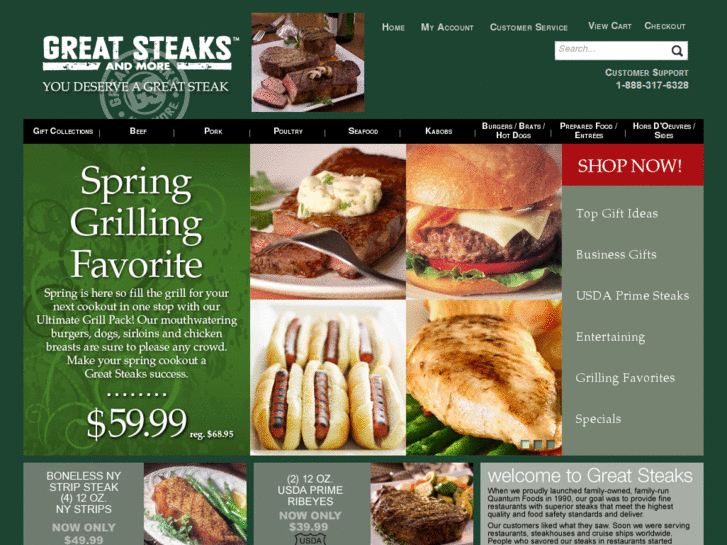 www.greatsteaksandmore.com