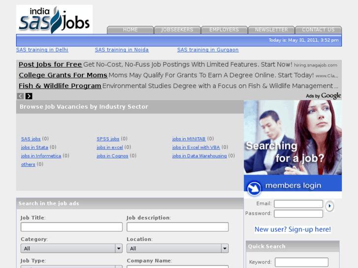 www.indiasasjobs.com