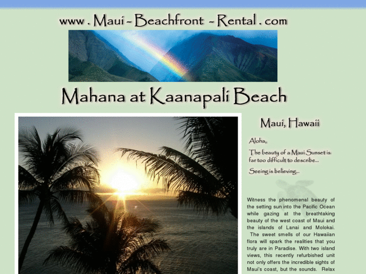 www.maui-beachfront-rental.com