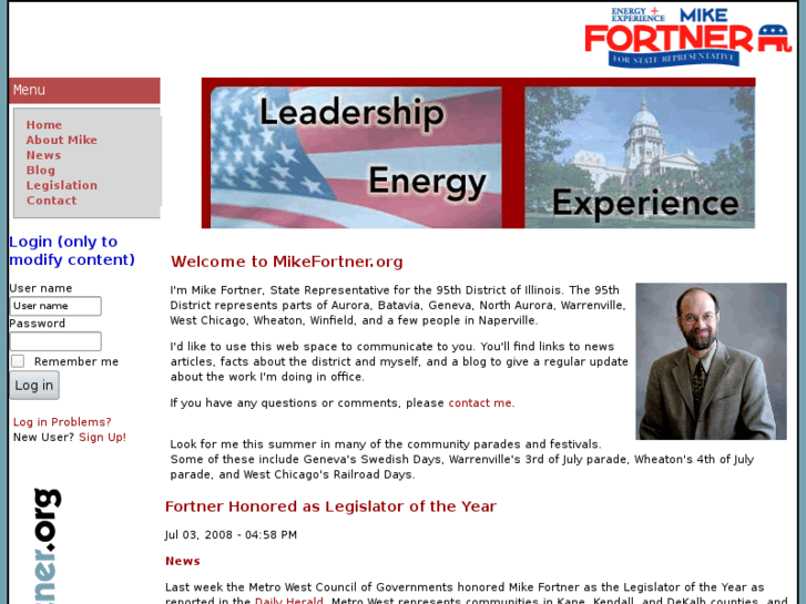 www.mikefortner.org