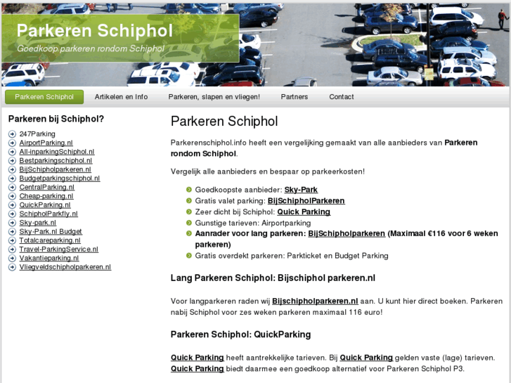 www.parkerenschiphol.info