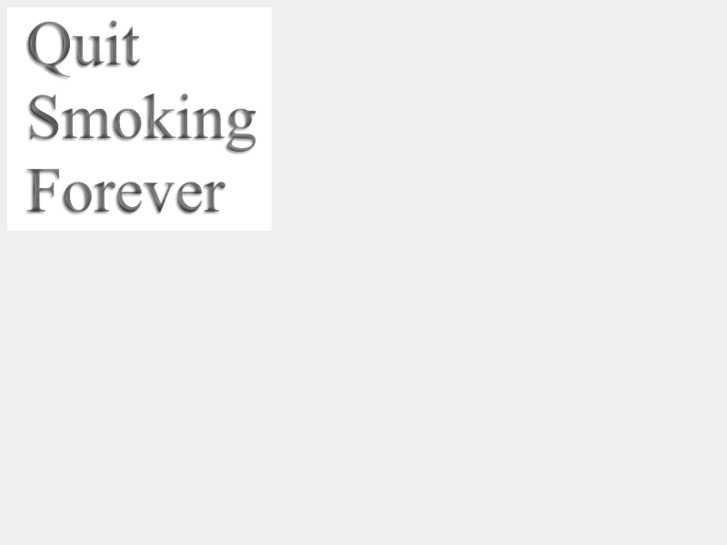 www.quit-smoking-forever.com