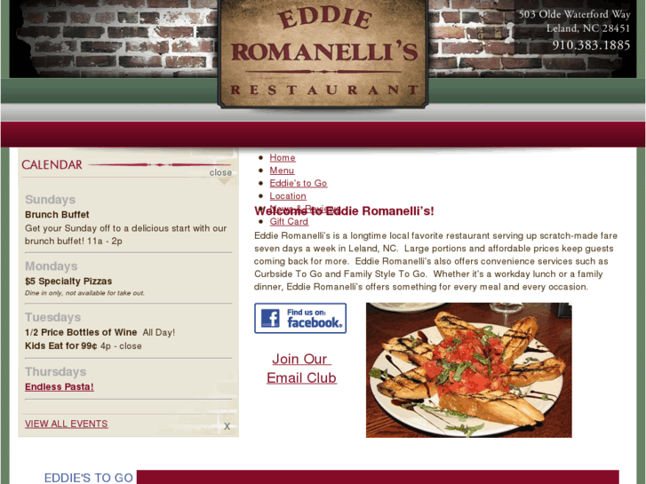 www.romanellisrestaurant.com