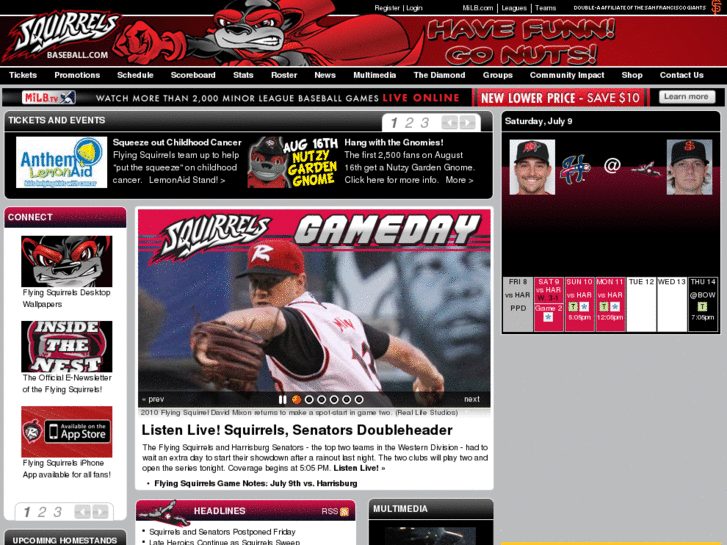 www.squirrelsbaseball.com