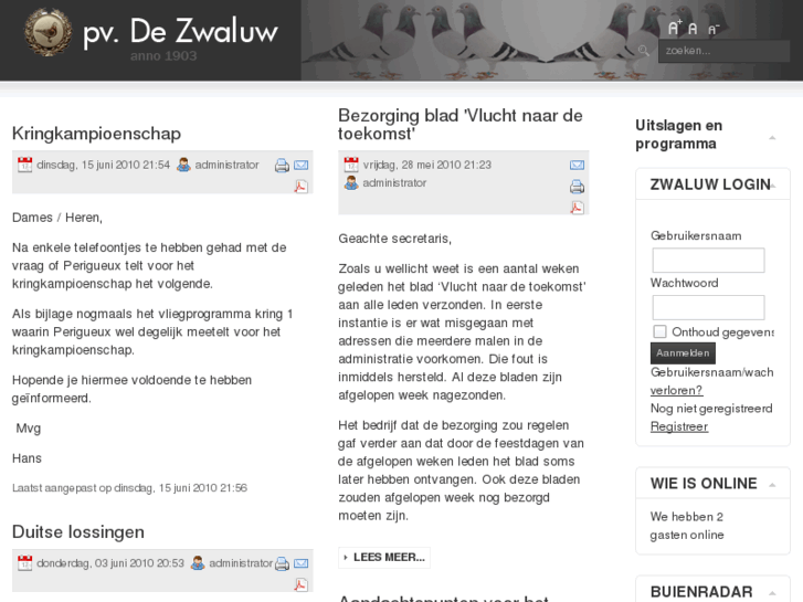 www.dezwaluwrijssen.nl