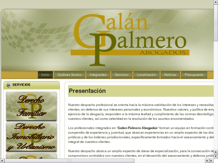 www.galanpalmeroabogados.es