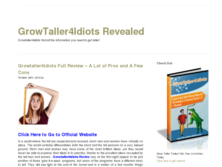 www.growtaller4idiotsrevealed.com