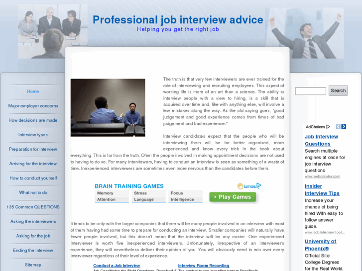 www.job-interview.info