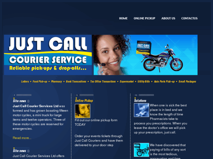 www.justcallcourier.com