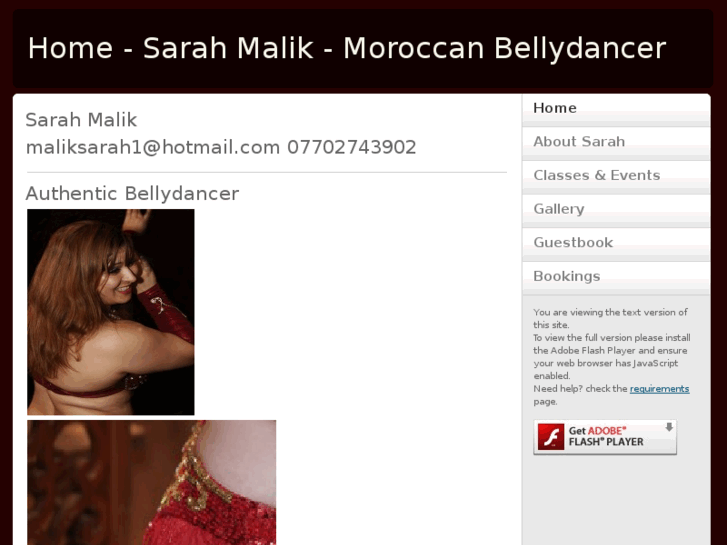 www.maliksarahbellydancer.com