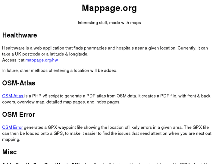 www.mappage.org