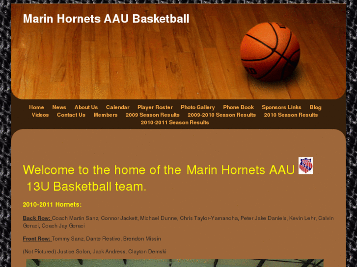 www.marinhornetsbasketball.com