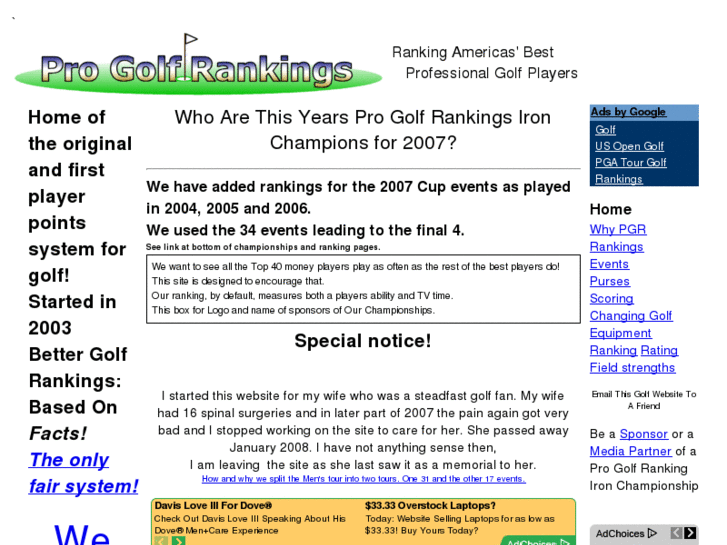 www.progolfrankings.com