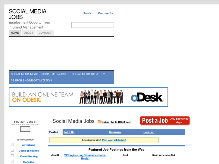 www.socialmediajobs.info