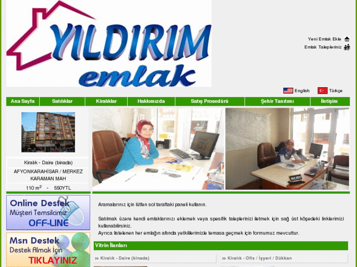 www.afyonyildirimemlak.com