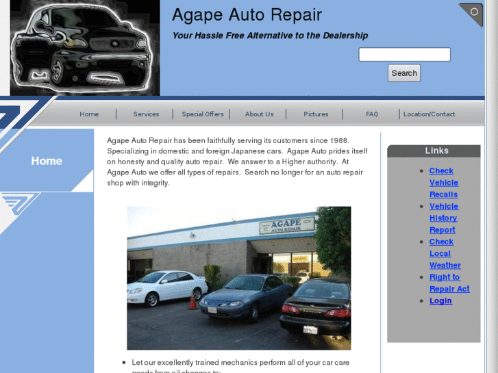 www.agapeautorepair.com