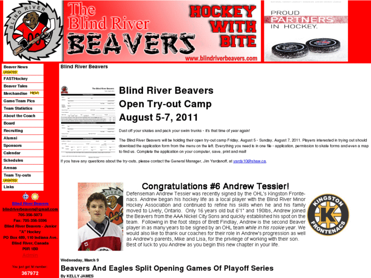 www.blindriverbeavers.com