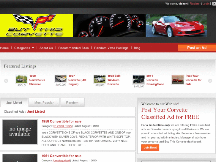 www.buythiscorvette.com