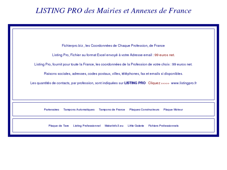 www.fichierpro.biz