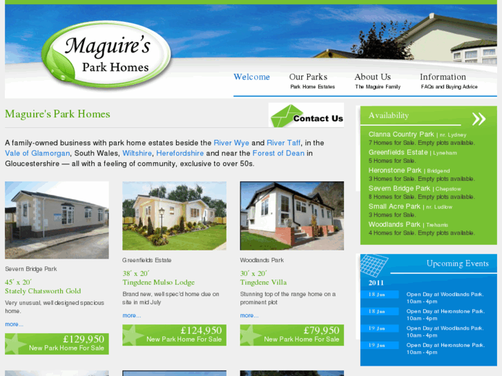 www.maguiresparkhomes.com