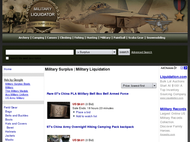 www.militaryliquidator.com