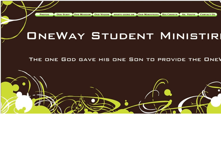 www.onewaystudentminisrties.org