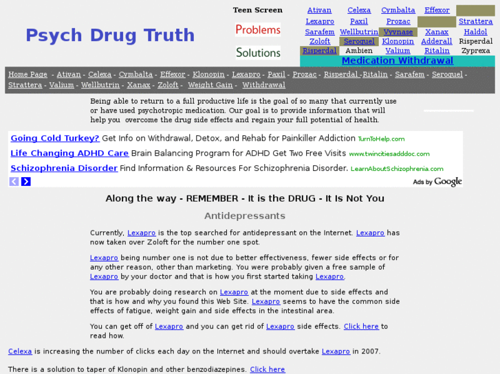 www.psychdrugtruth.com