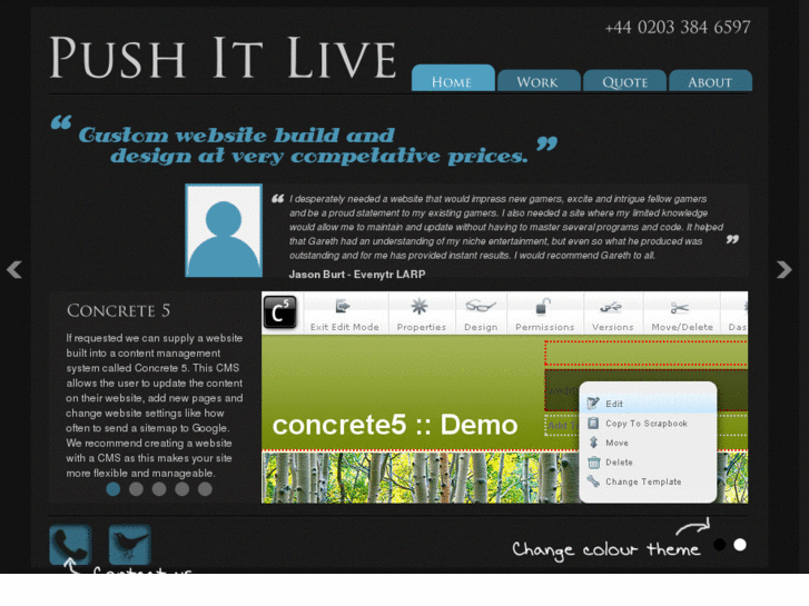 www.pushitlive.co.uk