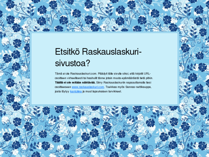 www.raskauslaskuri.net