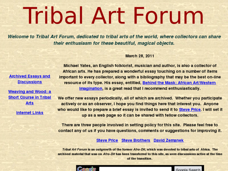 www.tribalartforum.org