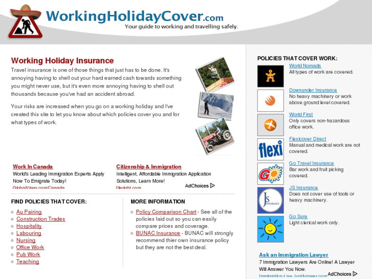 www.workingholidaycover.com