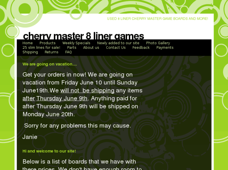 www.8linercherrymastergames.com