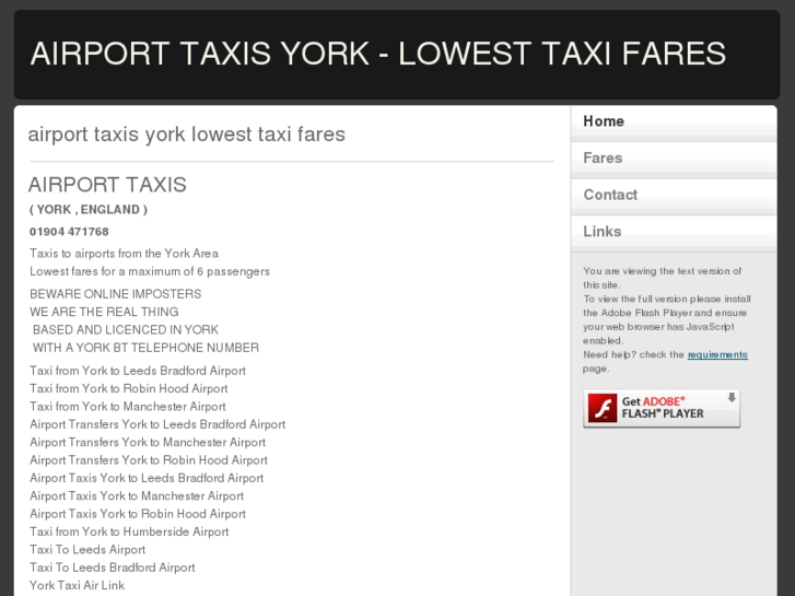 www.airporttaxisyork.com