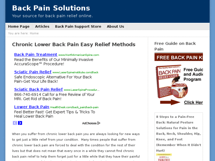 www.back-pain-solutions.info