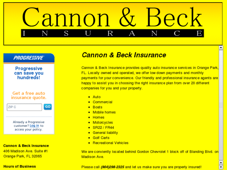 www.cannonandbeckinsurance.com