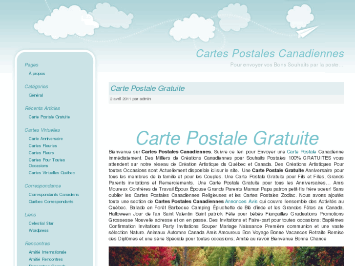 www.cartespostales.ca