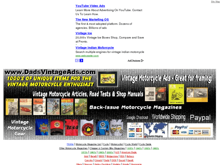 www.dadsvintageads.com