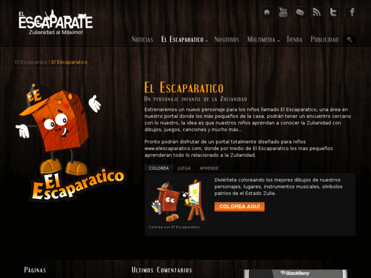 www.elescaparatico.com