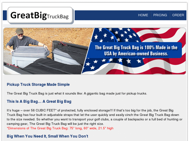 www.greatbigtruckbag.com