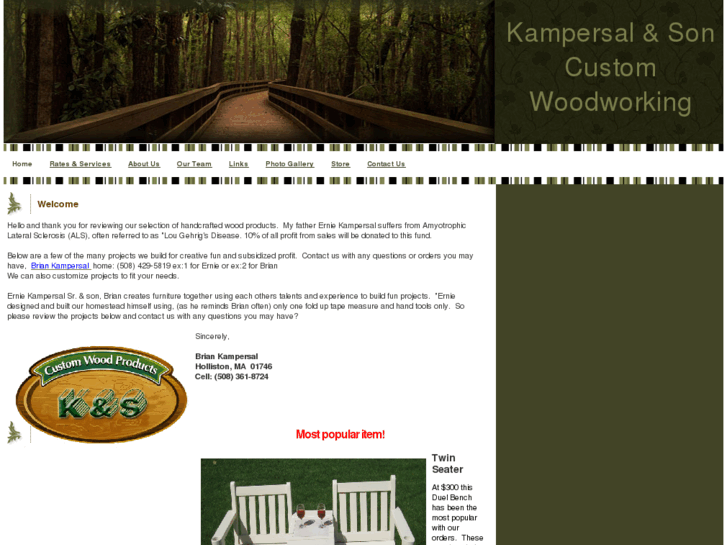 www.kampersalwoodworking.com