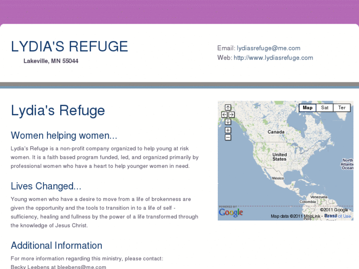 www.lydiasrefuge.com