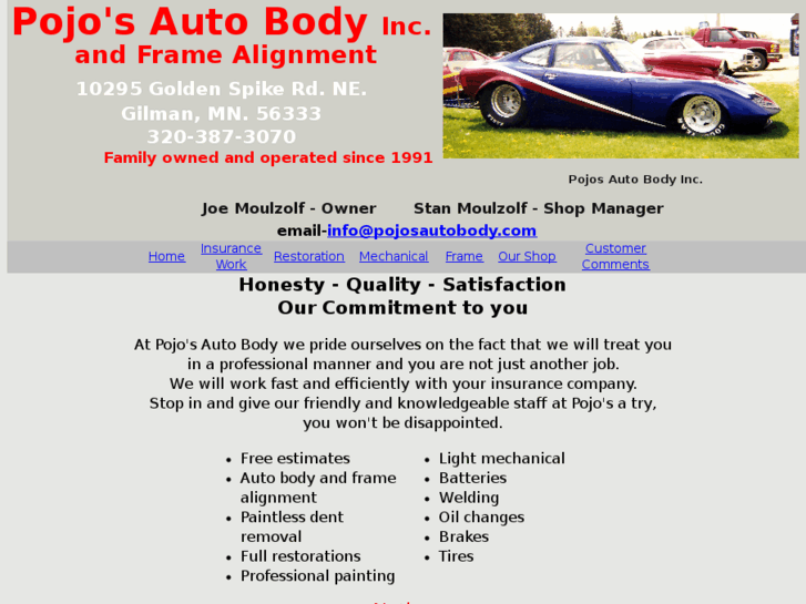 www.pojosautobody.com