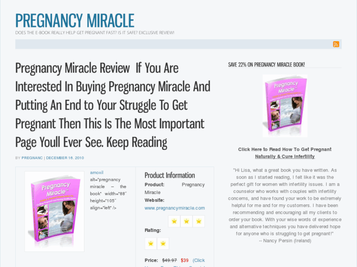 www.pregnancymiraclerevealed.net