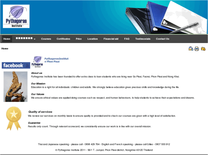 www.pythagoras-institute.com