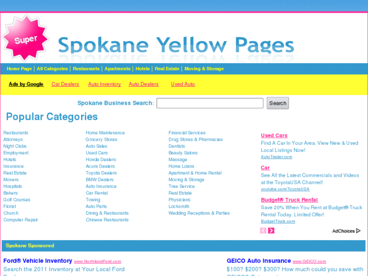 www.spokaneyellowdirectory.com