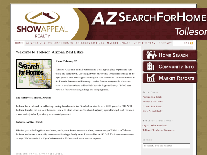 www.tolleson-azsearchforhomes.com