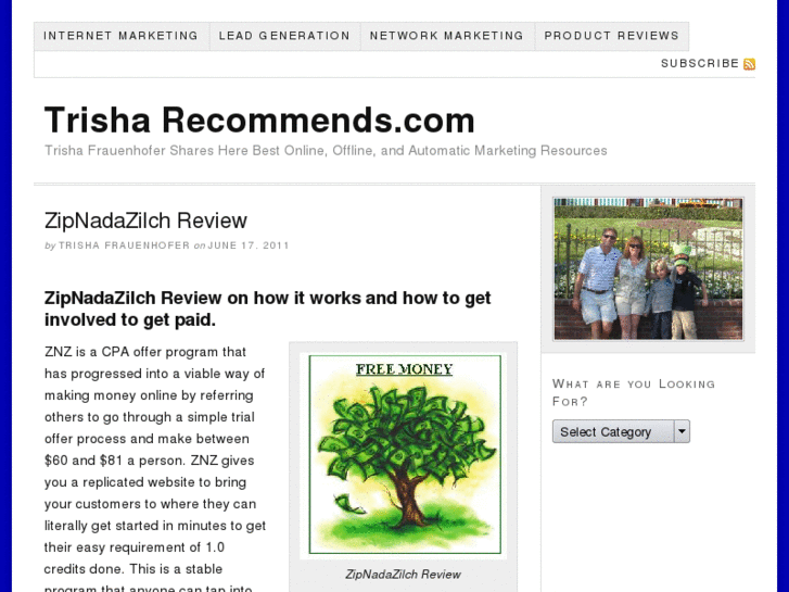 www.trisharecommends.com