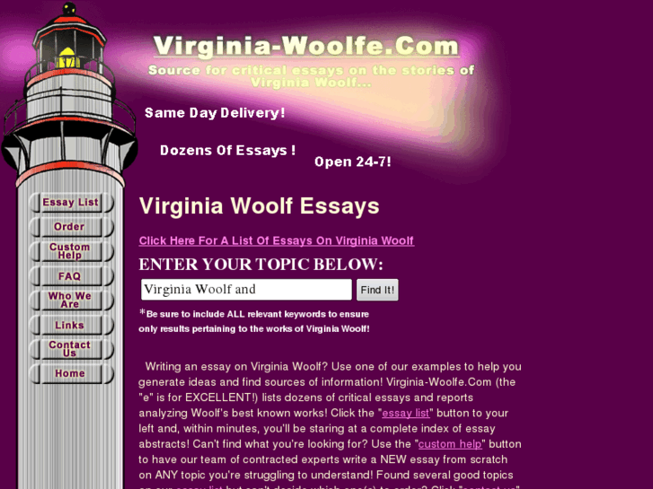 www.virginia-woolfe.com