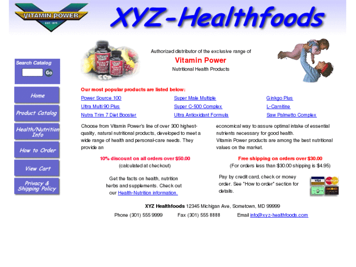 www.xyz-healthfoods.com